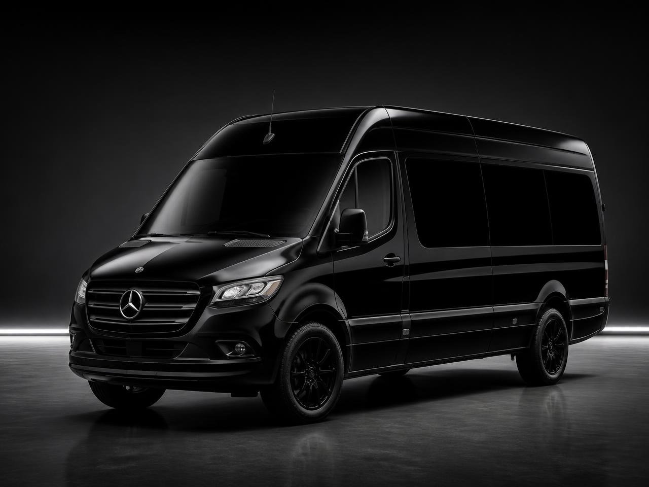 Placeholder rendering of the upcoming custom Mercedes-Benz Sprinter